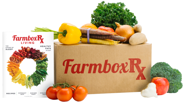 FarmboxRx Box with Magazine and Produce